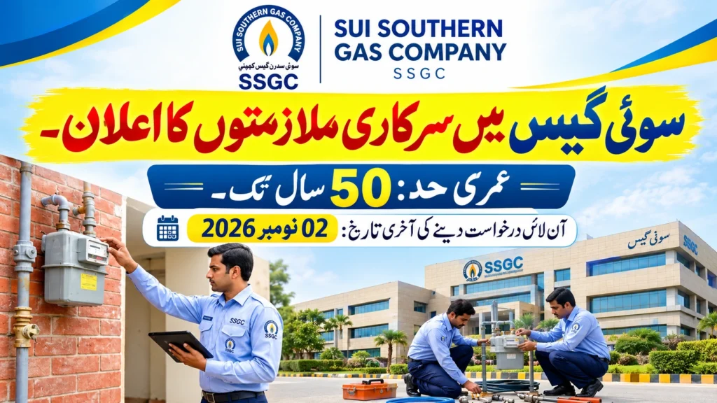 SSGC Jobs 2026: Chief Manager IT & Risk, Distribution Engineers & Medical Officers — Eligibility & How to Apply